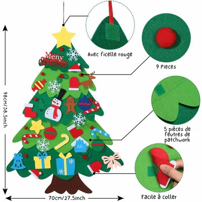 Sapin  Puzzle créative pour  enfant