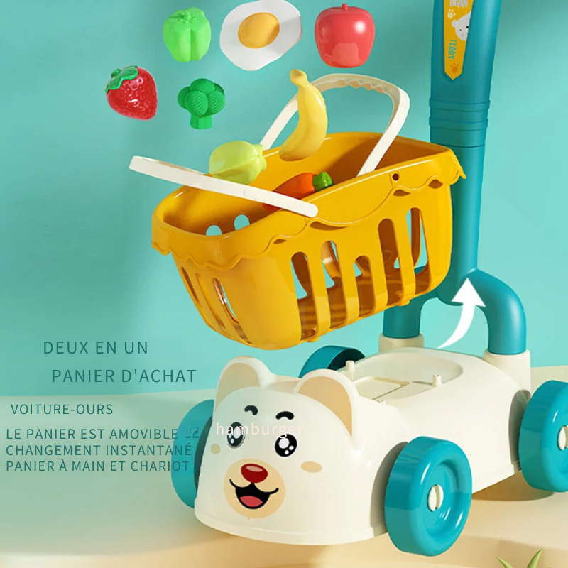 Chariot de Fruits Éducatif - jouet Enfant