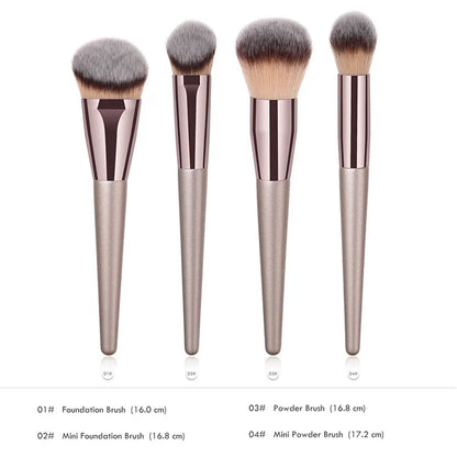 Glam Brush - Pinceaux de maquillage lots de 4